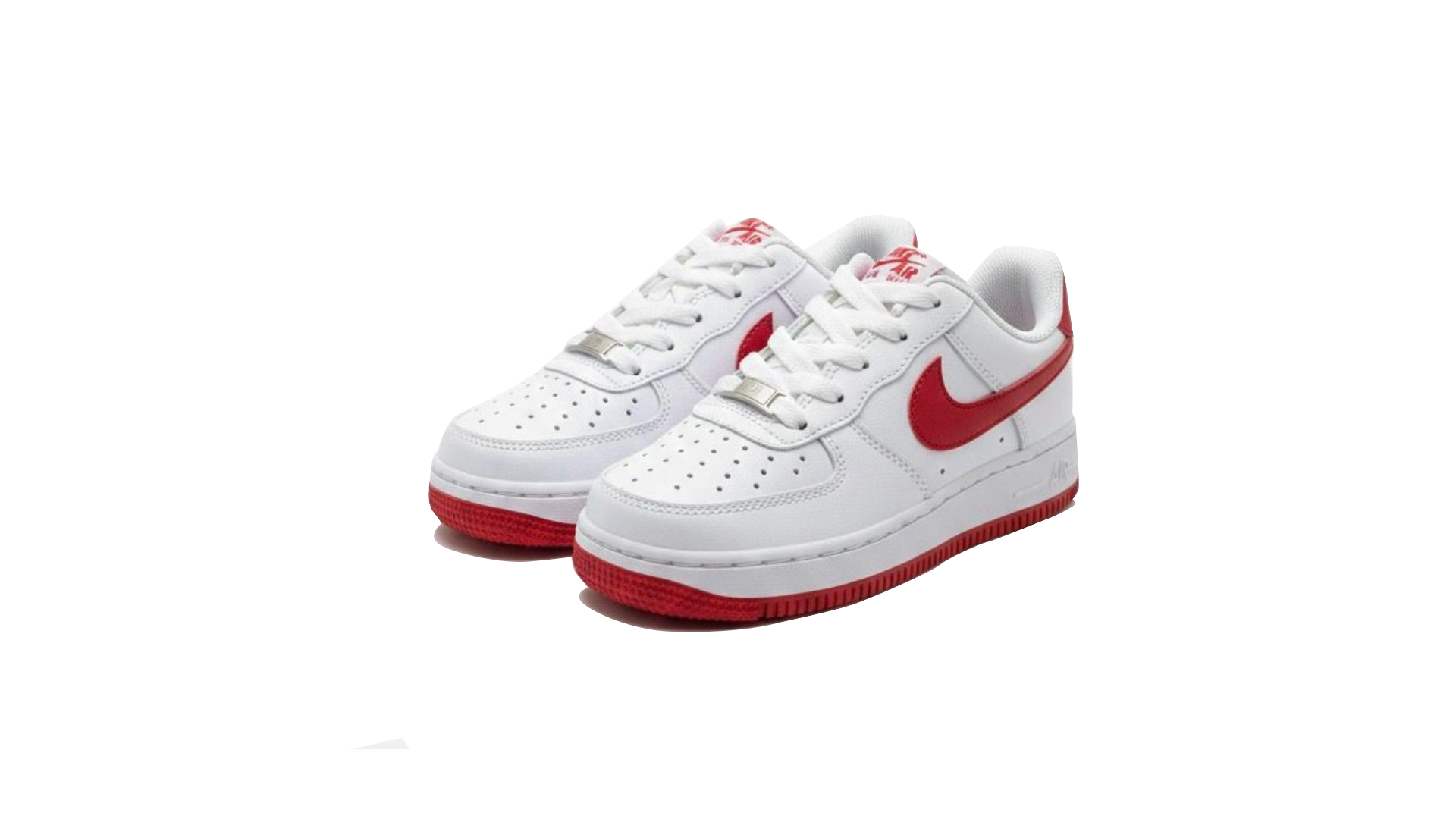 Kid's Red Nike Air Force 1