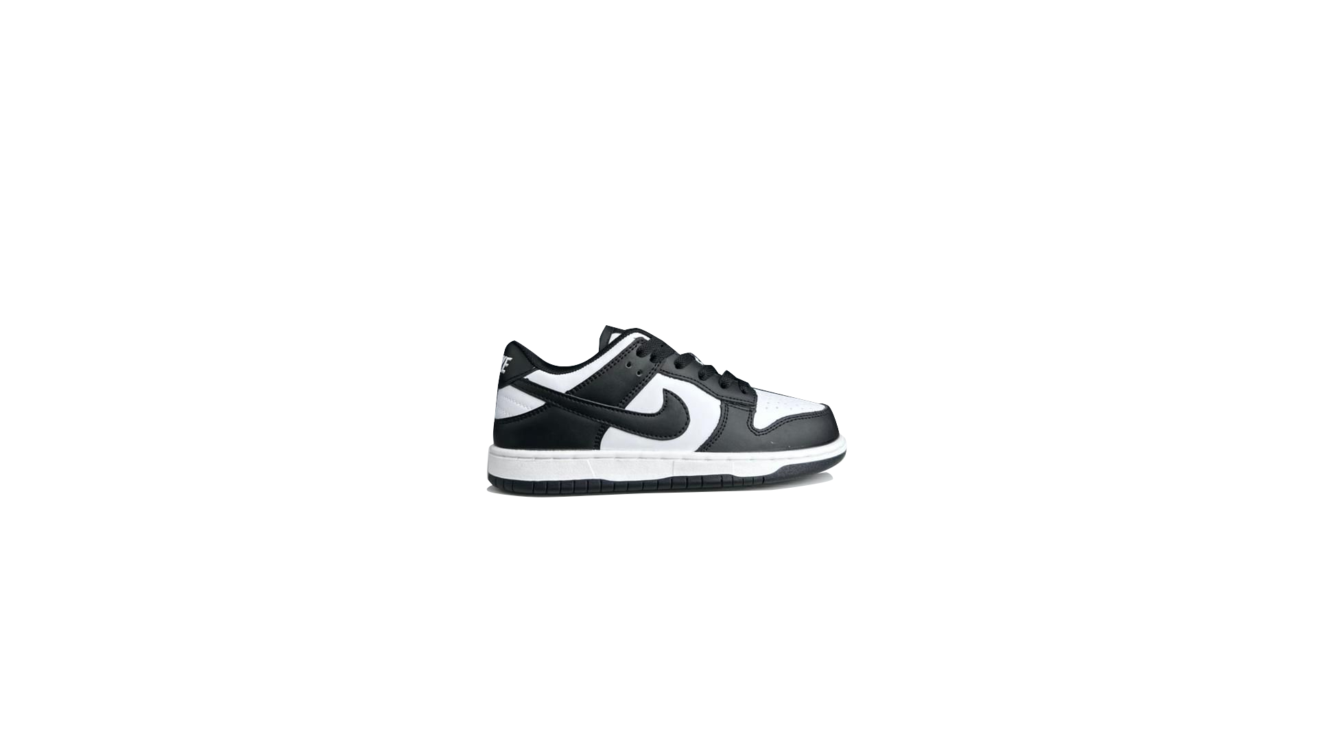 Kid's Black And White Nike Dunks