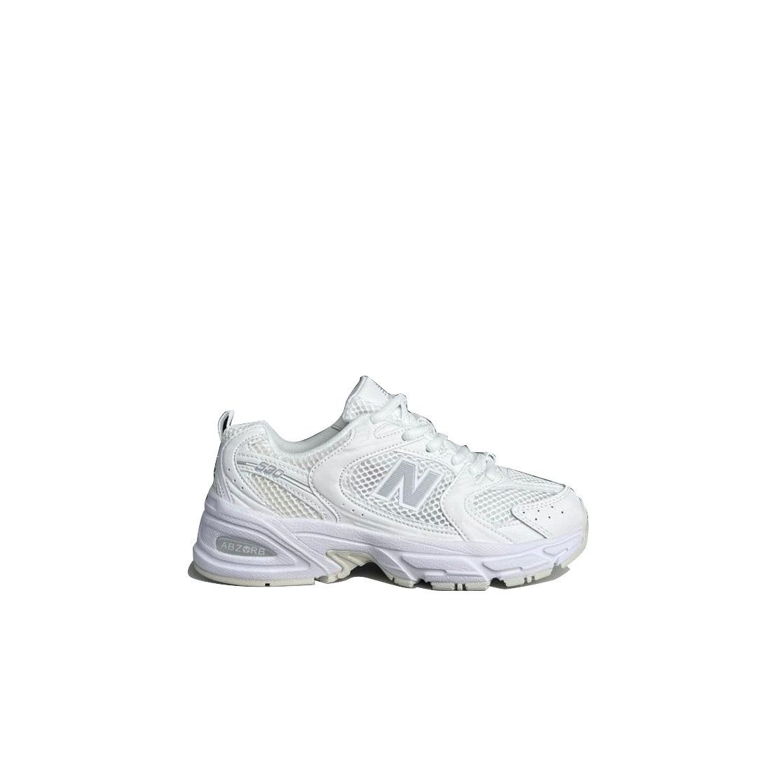 Ladies white New Balance 530